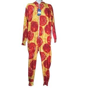 Funziez by Silver Lilly Pepperoni Pizza One Piece Costume Size S
